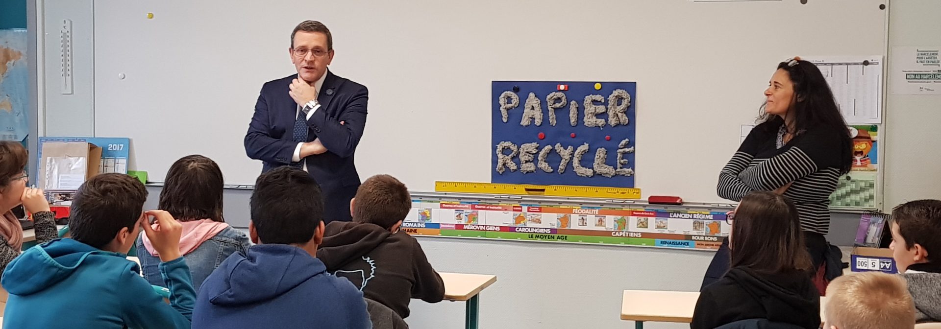 Dans une classe SEGPA d'une école d'Avrillé