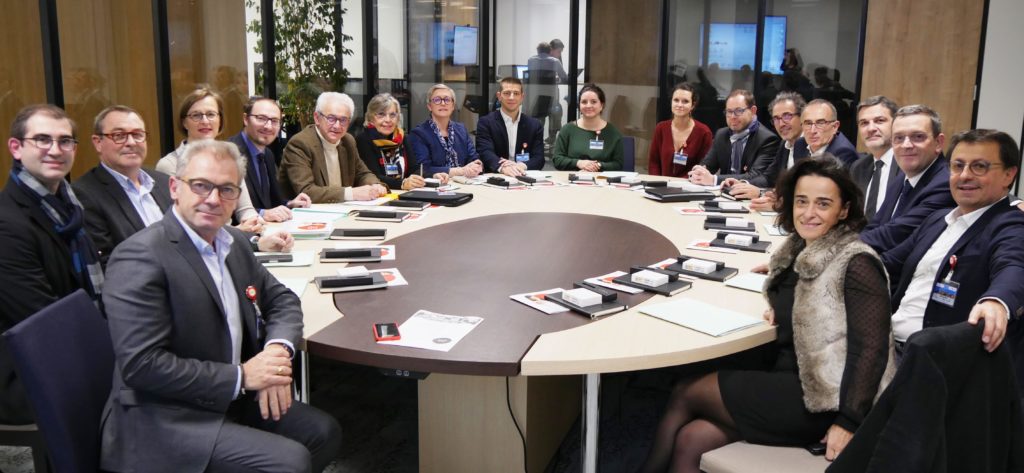 11/2017 - Beaucouzé - Visite de l'entreprise Evolis avec la CCI49