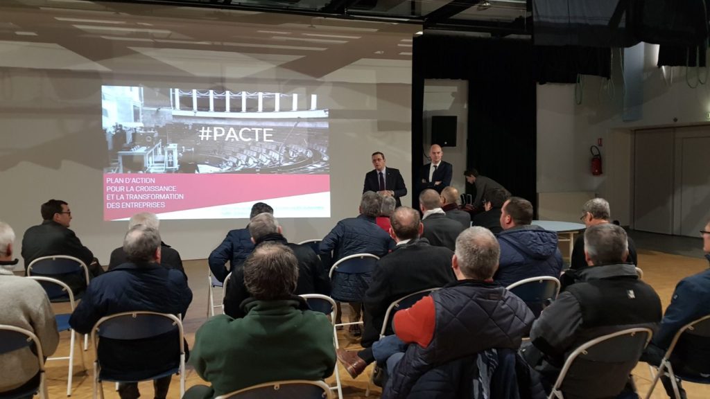 03/018 - Bécon-les-Granits - Atelier participatif de préparation à l'examen de la loi PACTE