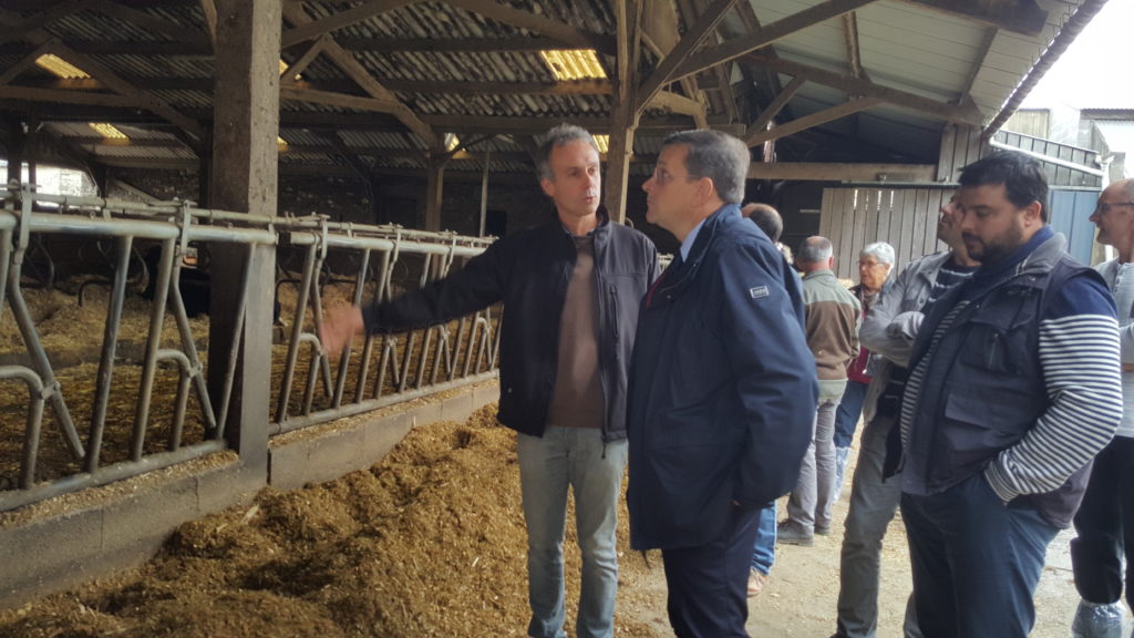 10/2017 - Angrie - Visite d'une exploitation agricole