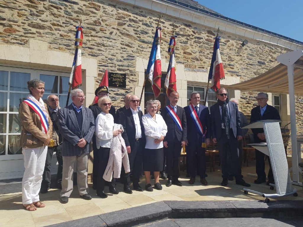 05-2018 - La Prévière - Pose d’une plaque commémorative des justes de France