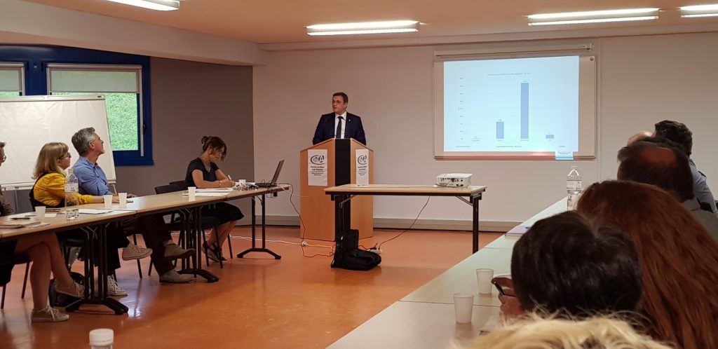 06/2018 - Angers - Intervention devant les élus de la Chambre des métiers et de l'artisanat