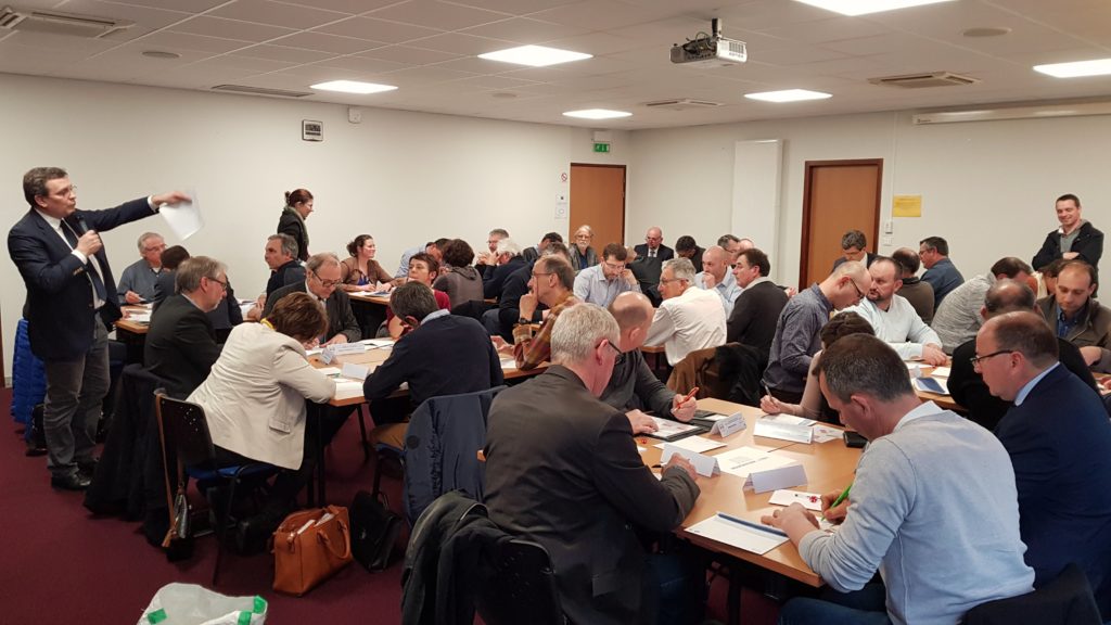 03/2018 - Angers, Chambre d'Agriculture - Animation d'un atelier participatif sur la contribution de l'agriculture au développement des énergies renouvelables