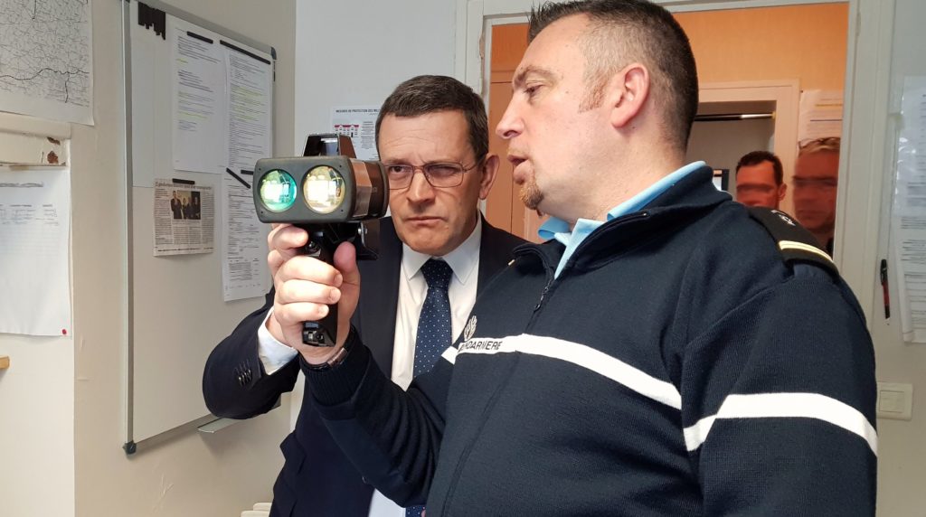 11/2017 - Segré - Visite de la gendarmerie de Segré