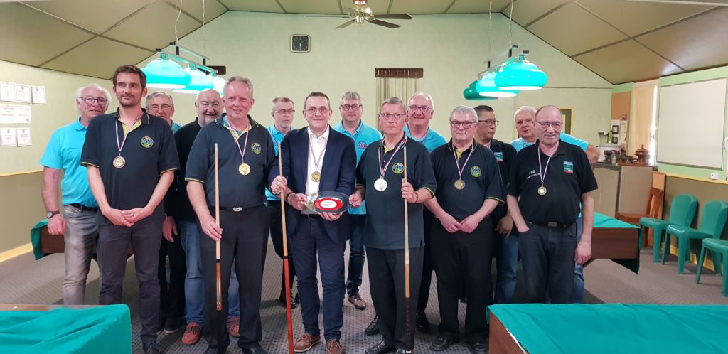 03/2019 - Segré - Remise des prix de la deuxième édition du trophée de billard du député