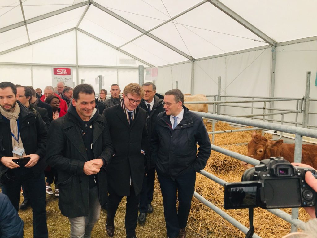 04/2019 - Segré-en-Anjou-Bleu - Comice agricole en présence de Marc Fesneau, Ministre des relations avec le parlement