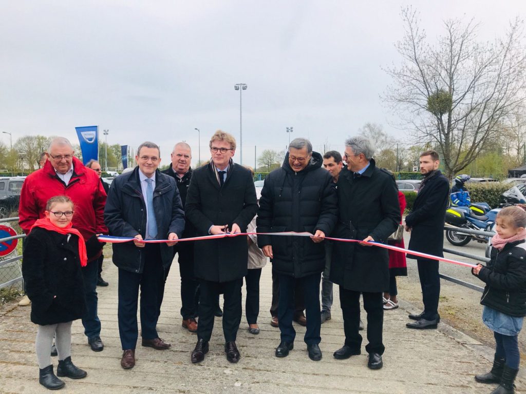 04/2019 - Segré-en-Anjou-Bleu - Inauguration de la foire-exposition en présence de Marc Fesneau, Ministre des relations avec le parlement