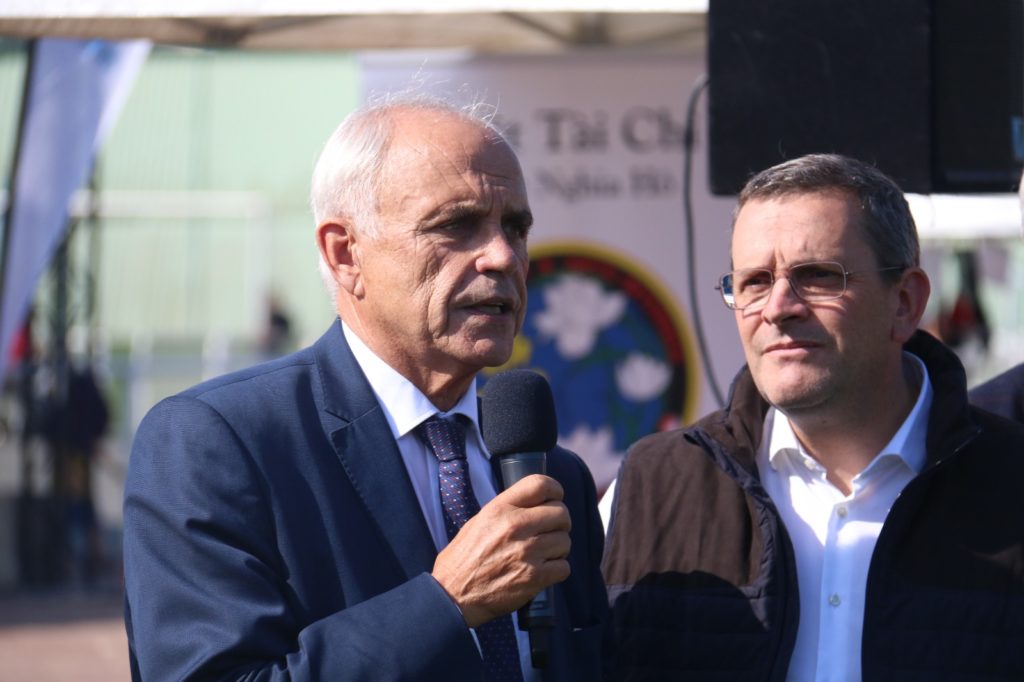 09/2019 - Avrillé - Remise des prix A'tout Sport avec Marc Laffineur