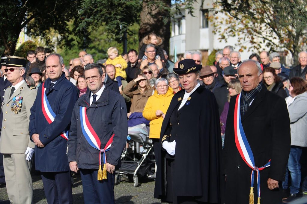 11/2019 - Avrillé - Commémoration du 101ème anniversaire de l'armistice du 11 novembre 1919