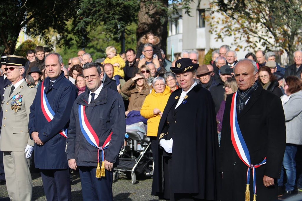 11/2019 - Avrillé - Commémoration du 101ème anniversaire de l'armistice du 11 novembre 1919
